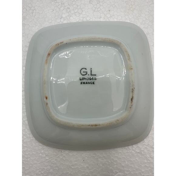 G L Limoges Kre Mlin Amelot Paris Ru France 4" color Orange Le Creuset Fire tray - Picture 5 of 7